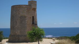 Vistas al mar Cala Santanyi, Mallorca