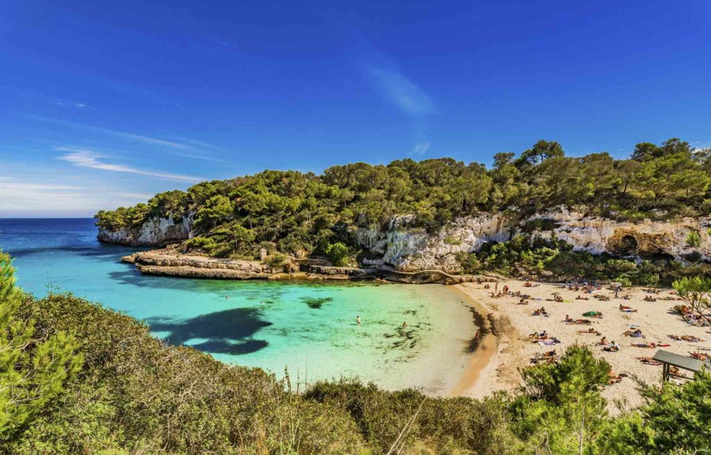 Vista Cala Llombards